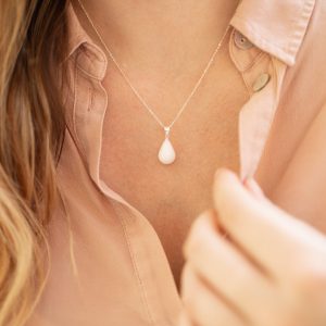 Modeste collier en argent