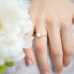 « Forte » - Bague dorée à l’or fin