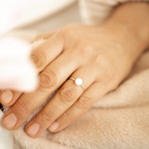 envoutante bague or et lait maternel