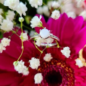 Forte V2 bague argent ou doré au lait maternel